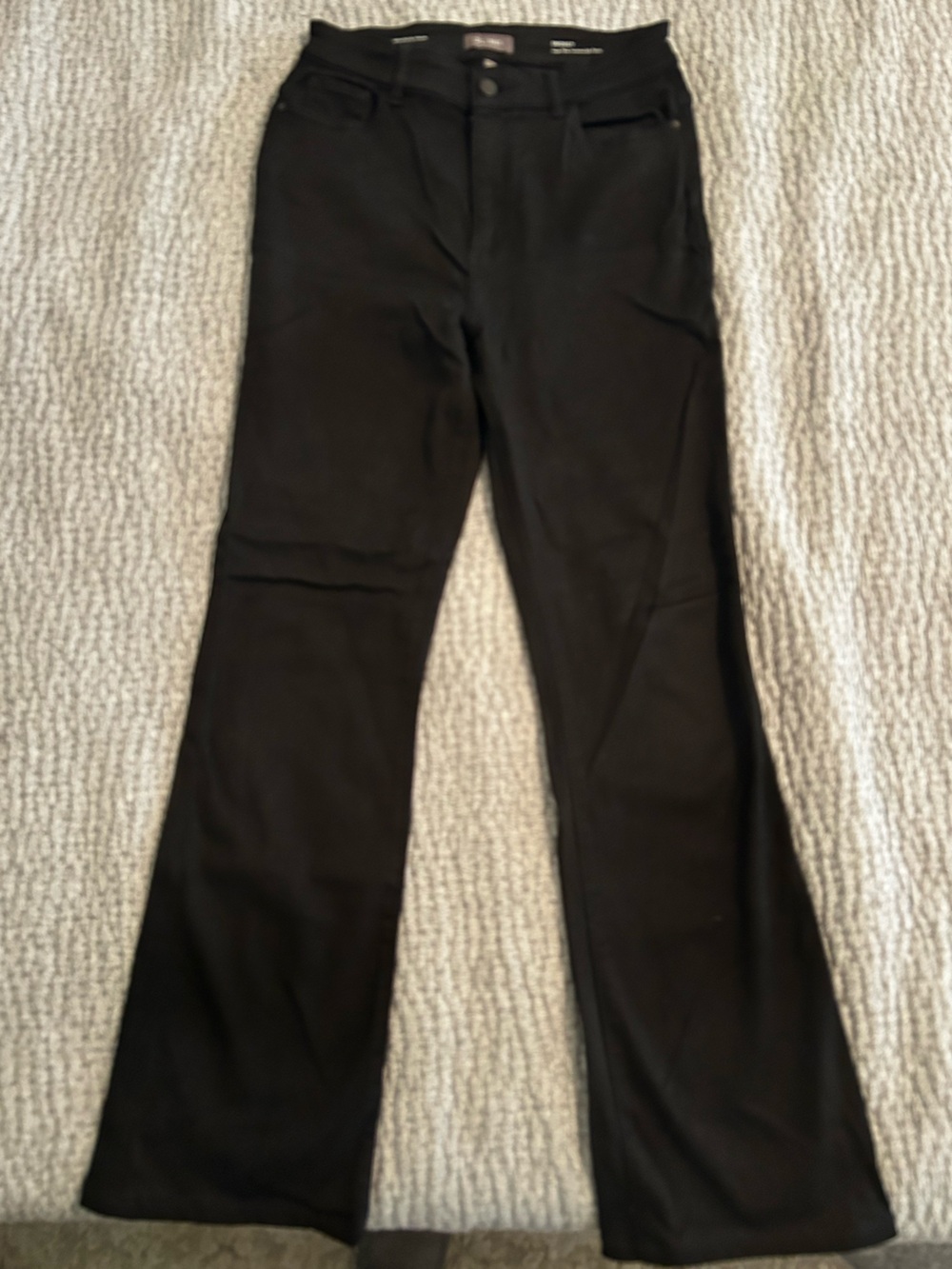 DL1961 Women’s Black Bridget, high rise instasculpt boot (full length)